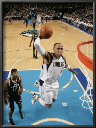 Utah Jazz V Dallas Mavericks: Shawn Marion And Ronnie Price by Glenn James Pricing Limited Edition Print image