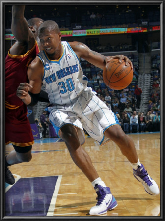 Cleveland Cavaliers  V New Orleans Hornets: David West by Layne Murdoch Pricing Limited Edition Print image