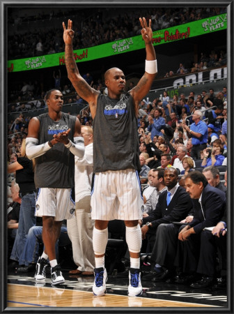 Miami Heat V Orlando Magic: Quentin Richardson by Fernando Medina Pricing Limited Edition Print image