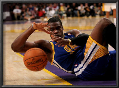 Golden State Warriors V Los Angeles Lakers: Jeff Adrien by Stephen Dunn Pricing Limited Edition Print image