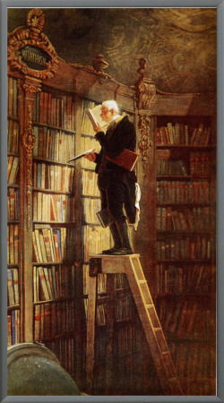 Bookworm by Carl Spitzweg Pricing Limited Edition Print image