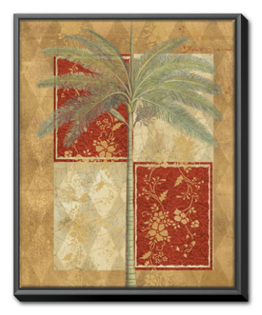 Harlequin Royal Palm by Tiffany Bradshaw Pricing Limited Edition Print image