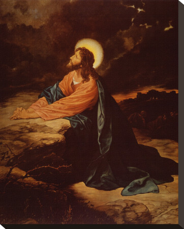 Christ In Gethsemane by E. Goodman Pricing Limited Edition Print image