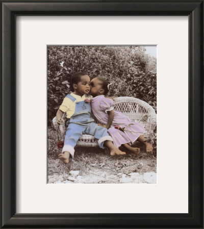 Boy And Girl On Beach by Nora Hernandez Pricing Limited Edition Print image