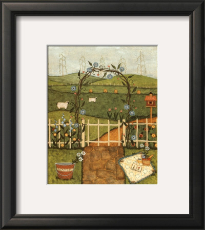 Birdhouse And Sheep Triptych by Robin Betterley Pricing Limited Edition Print image