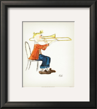 Trombone by Rivka Pricing Limited Edition Print image