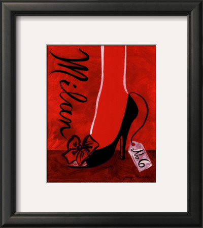 High Heels Milan by Jennifer Matla Pricing Limited Edition Print image