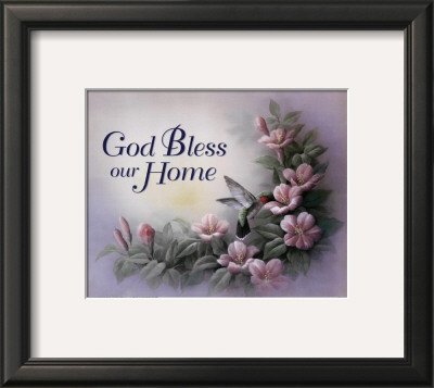God Bless Our Home by T. C. Chiu Pricing Limited Edition Print image