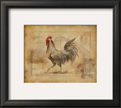 Rustic Fowl Ii by Richard Lane Pricing Limited Edition Print image
