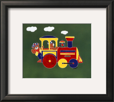 Bears On Train Ii by Shelly Rasche Pricing Limited Edition Print image