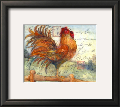 Le Rooster I by Susan Winget Pricing Limited Edition Print image