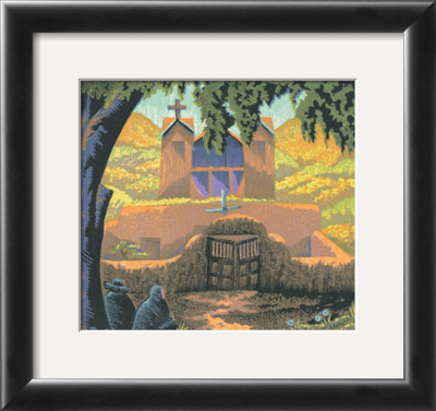 Santuario De Chimayo by Willard Clark Pricing Limited Edition Print image