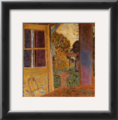 Door Open Onto The Garden by Pierre Bonnard Pricing Limited Edition Print image