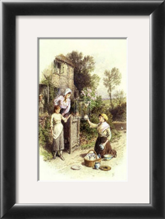The Crockery Seller by Myles Birket Foster Pricing Limited Edition Print image