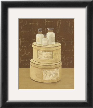 Hat Box And Bottles by Cuca Garcia Pricing Limited Edition Print image