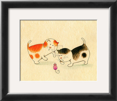 Playful Kittens I by Kate Mawdsley Pricing Limited Edition Print image