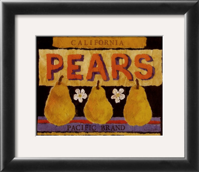 Pear Crate Label by Nancy Overton Pricing Limited Edition Print image
