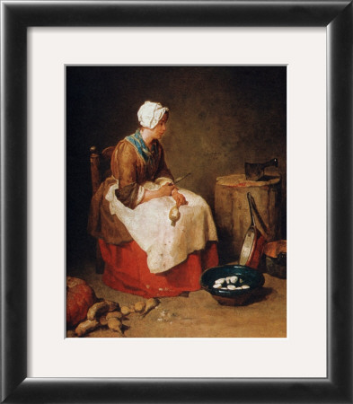 The Kitchen Maid by Jean-Baptiste Simeon Chardin Pricing Limited Edition Print image