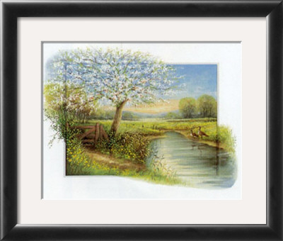 Spring At The Brook by Johan De Jong Pricing Limited Edition Print image