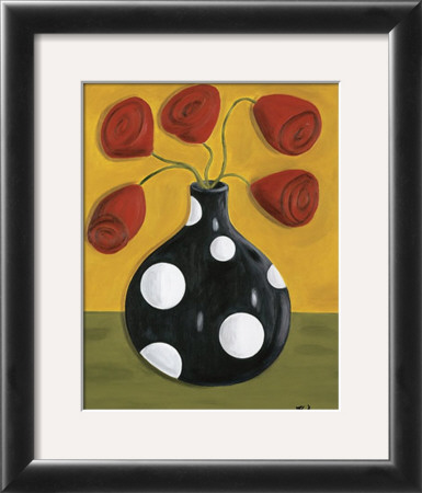 Polka Dot Tulips by Heather Donovan Pricing Limited Edition Print image