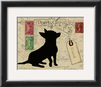 Chihuahua Silhouette by Nancy Shumaker Pallan Pricing Limited Edition Print image
