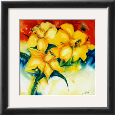 Bouquet Of Daffies by Alfred Gockel Pricing Limited Edition Print image