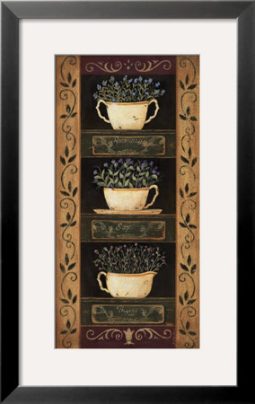Teacup Herbs I by Jo Moulton Pricing Limited Edition Print image