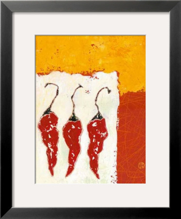 Pimientos Para Tres by Severine Bourguignon Pricing Limited Edition Print image