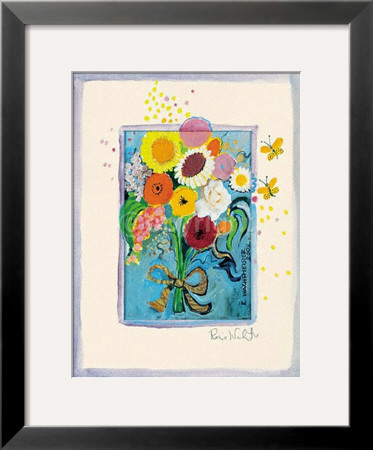 Colorful Bouquet by Rosina Wachtmeister Pricing Limited Edition Print image