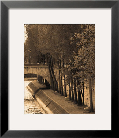 Le Bord De La Seine by Marina Drasnin Gilboa Pricing Limited Edition Print image