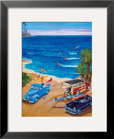 Dusk Surf by Gary Birdsall Pricing Limited Edition Print image