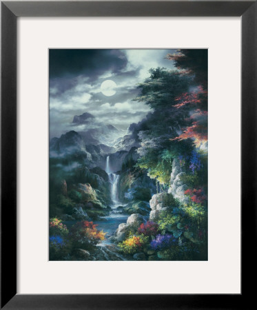 Midnight Mist Canyon by James Lee Pricing Limited Edition Print image