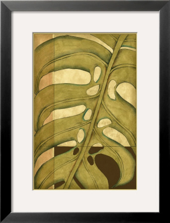 Tropical Leaves Ii by Jennifer Goldberger Pricing Limited Edition Print image