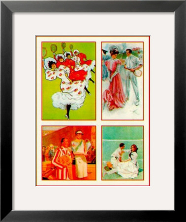Tennis by Santa Pricing Limited Edition Print image