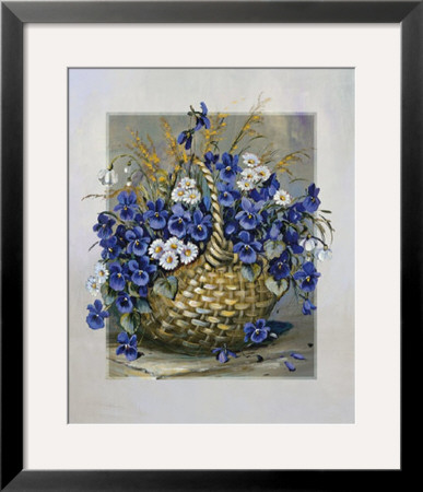 Basket In Blue by Katharina Schottler Pricing Limited Edition Print image