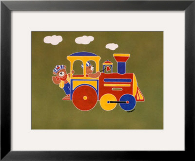 Bears On Train I by Shelly Rasche Pricing Limited Edition Print image