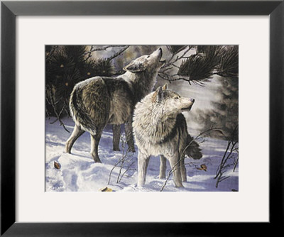 Winter Wolves by Michelle Mara Pricing Limited Edition Print image