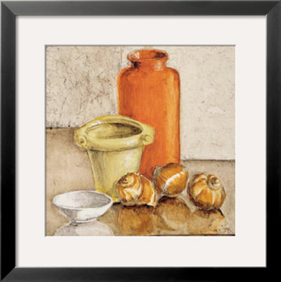 Ochre And Yellow Ii by Ina Van Toor Pricing Limited Edition Print image