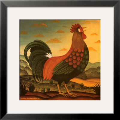 Rooster by Diane Pedersen Pricing Limited Edition Print image