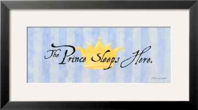 The Prince Sleeps Here by Stephanie Marrott Pricing Limited Edition Print image