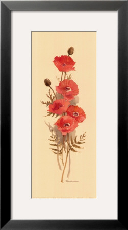 Oriental Poppy by Rosalind Oesterle Pricing Limited Edition Print image