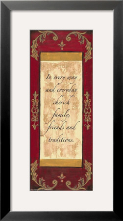 Words To Live By, Traditional: In Every Way by Debbie Dewitt Pricing Limited Edition Print image