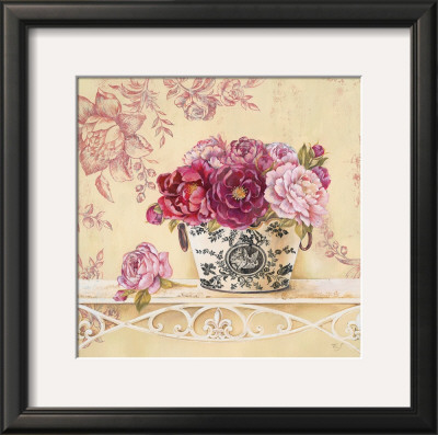 Chintz And Peonies by Stefania Ferri Pricing Limited Edition Print image