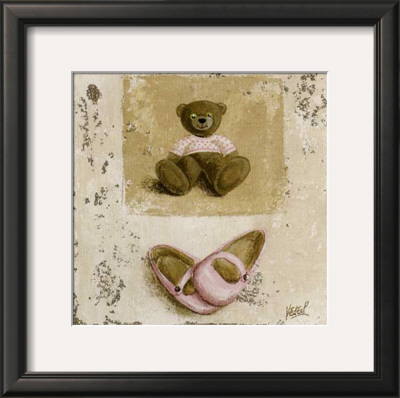 Nounours Rose Et Chaussures by Véronique Didier-Laurent Pricing Limited Edition Print image