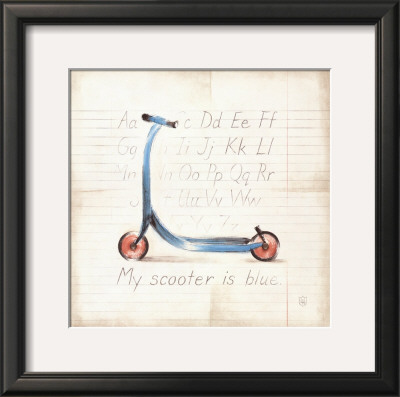 My Scooter by Lauren Hamilton Pricing Limited Edition Print image