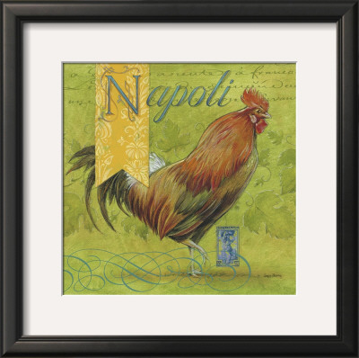 Napoli Rooster by Angela Staehling Pricing Limited Edition Print image