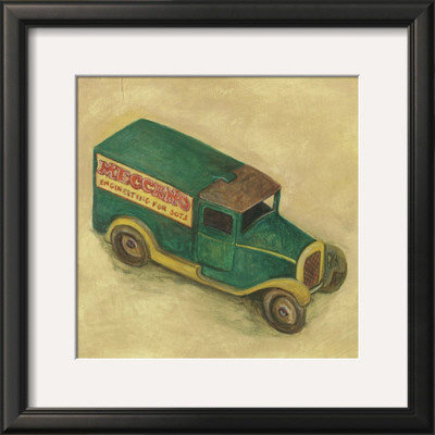 Green Meccano Truck by Catherine Becquer Pricing Limited Edition Print image
