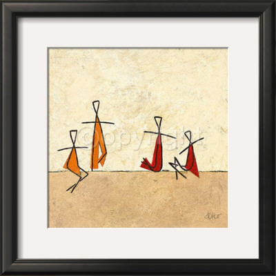 Dancing Kids by Ines Kollar Pricing Limited Edition Print image