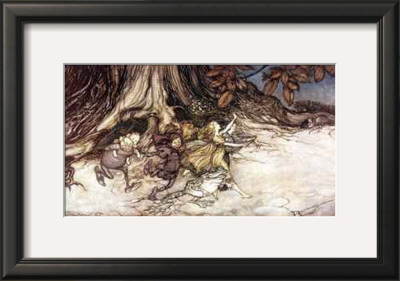 Fairy Race by Arthur Rackham Pricing Limited Edition Print image