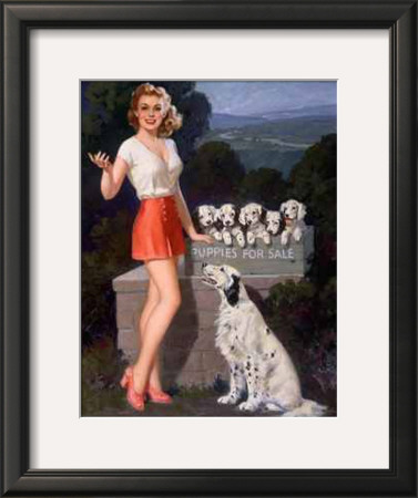 Puppies by Walt Otto Pricing Limited Edition Print image